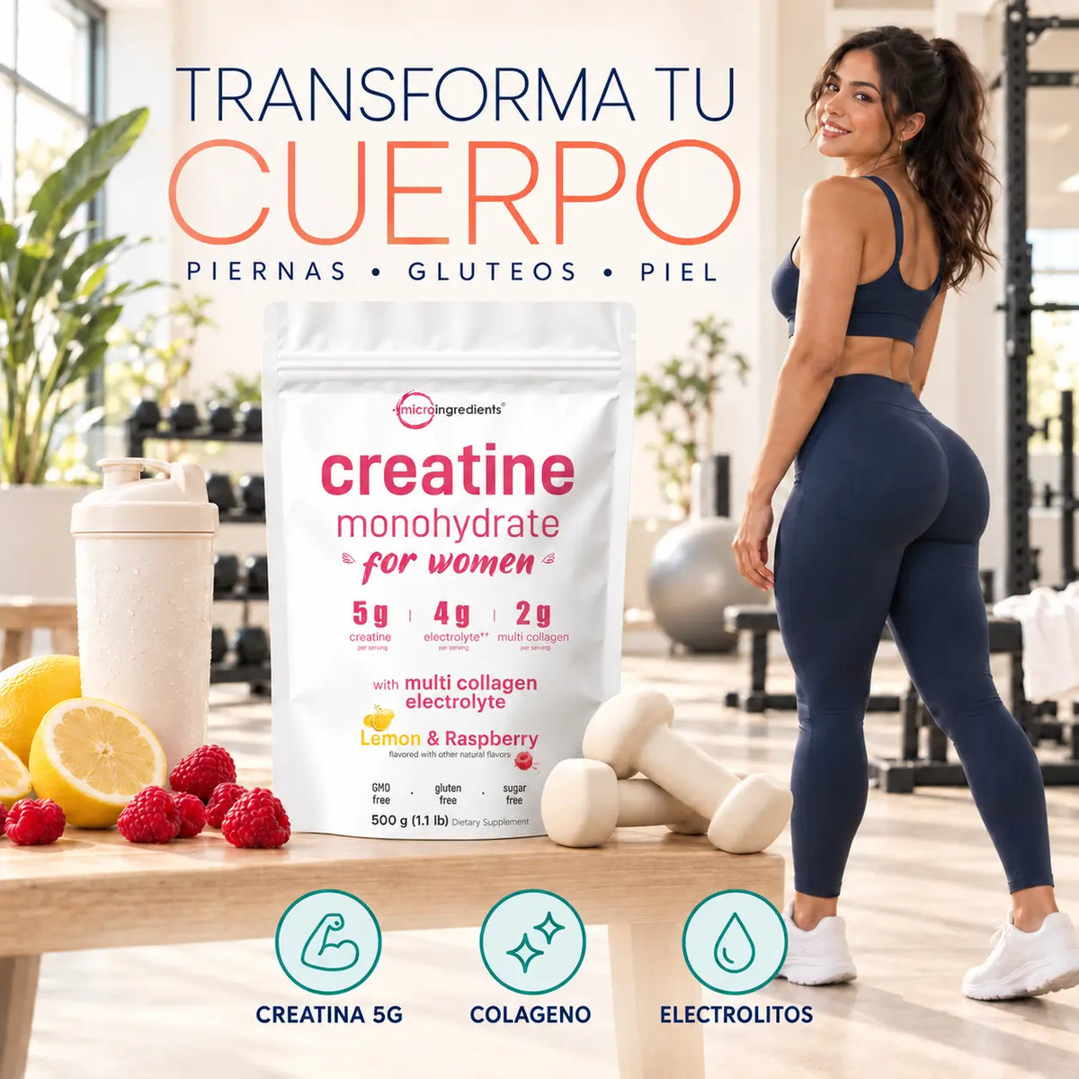 Suplemento Creatina Microingredients